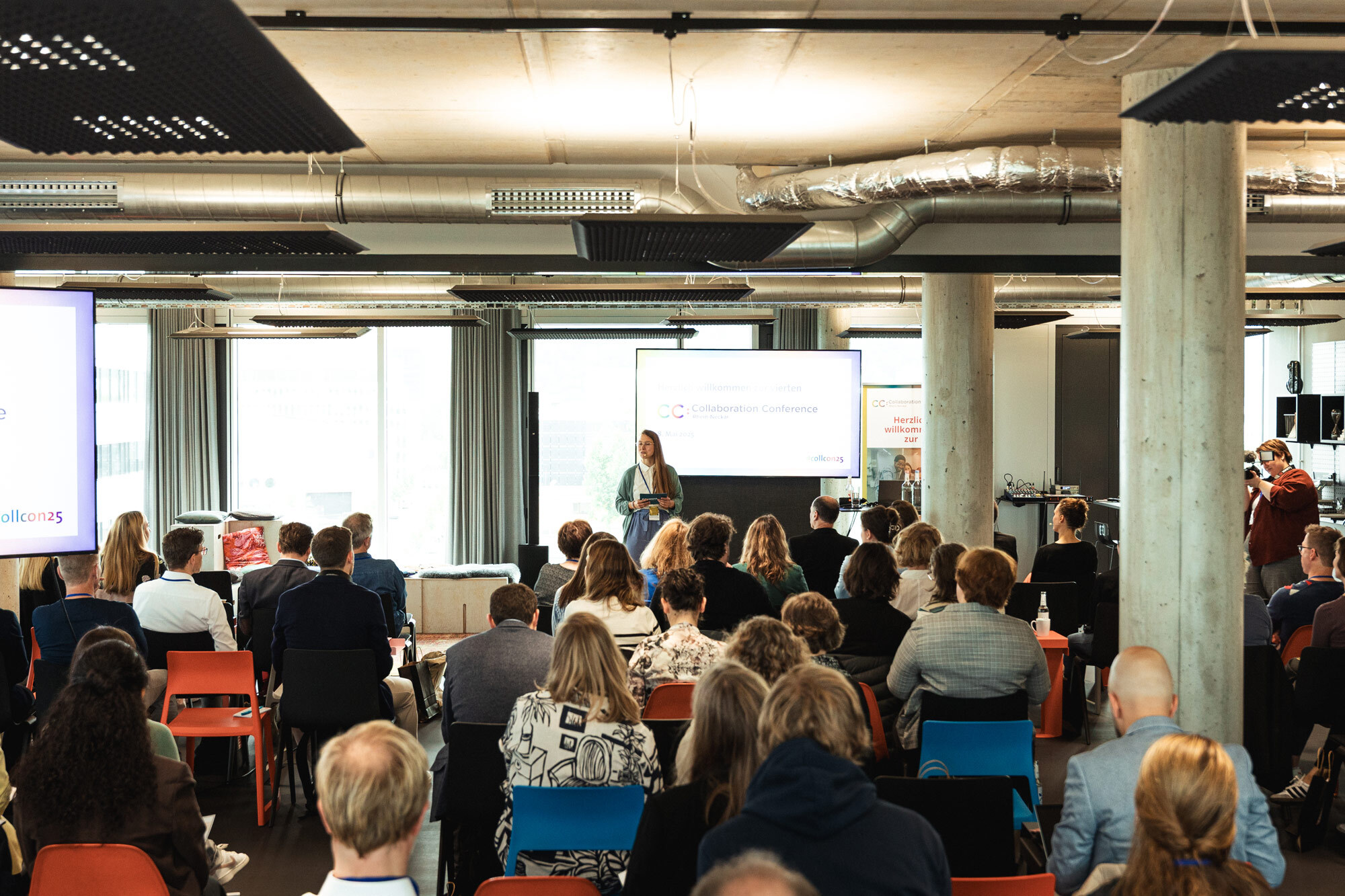 Begrüßungsworte bei der Collaboration Conference